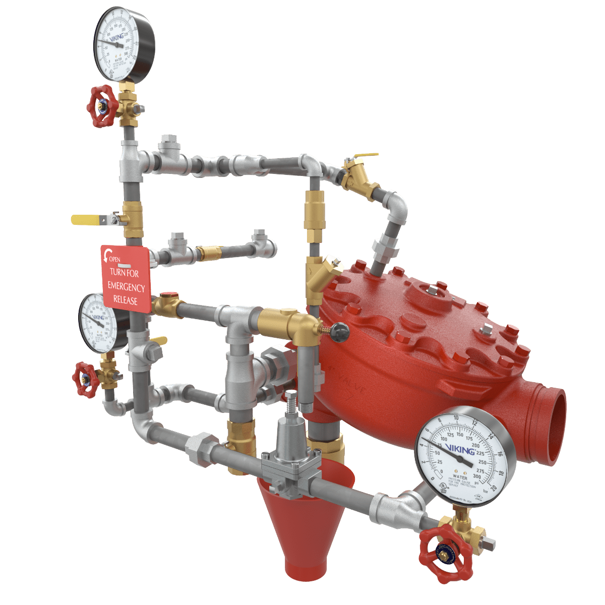 PILOT REGULATING TRIM (2024) MODEL J FLOW CONTROL VALVE - Fire Protection Parts