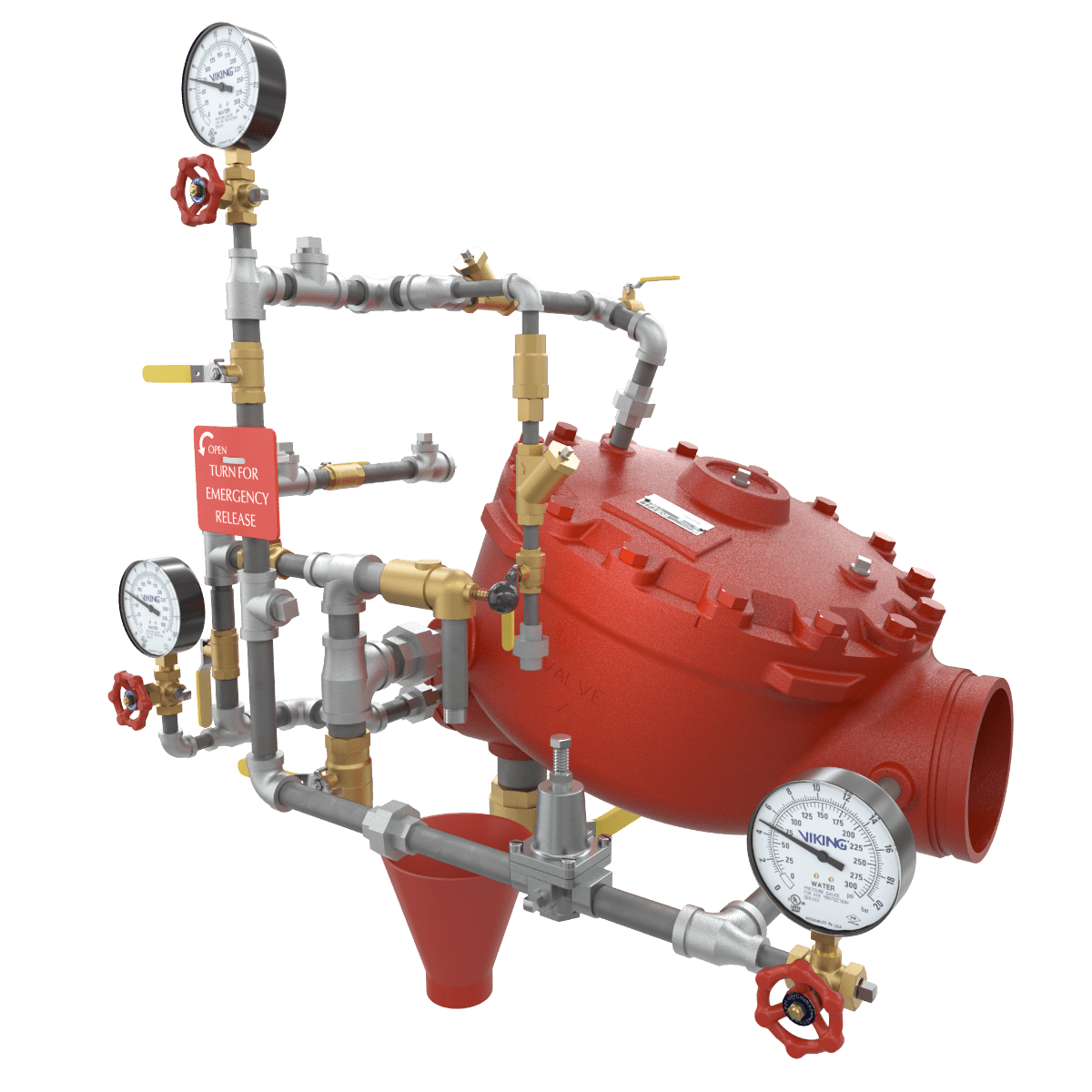 PILOT REGULATING TRIM (2024) MODEL J FLOW CONTROL VALVE - Fire Protection Parts