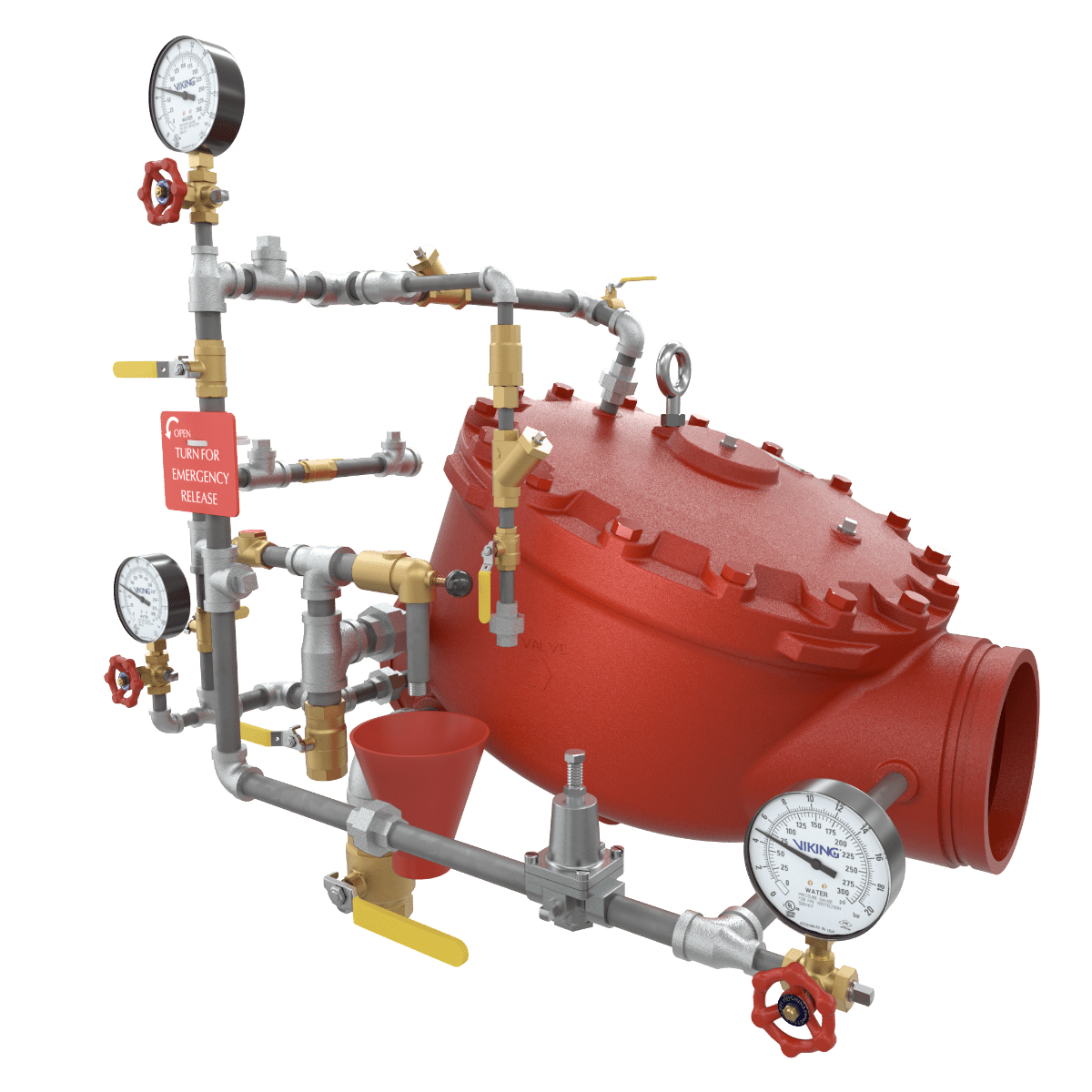 PILOT REGULATING TRIM (2024) MODEL J FLOW CONTROL VALVE - Fire Protection Parts