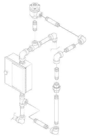 Pneumatic Releasing Trim For Deluge Preaction System Accessories Viking Fire Protection Parts Pneumatic Releasing Trim | Fire Protection - Viking Standard