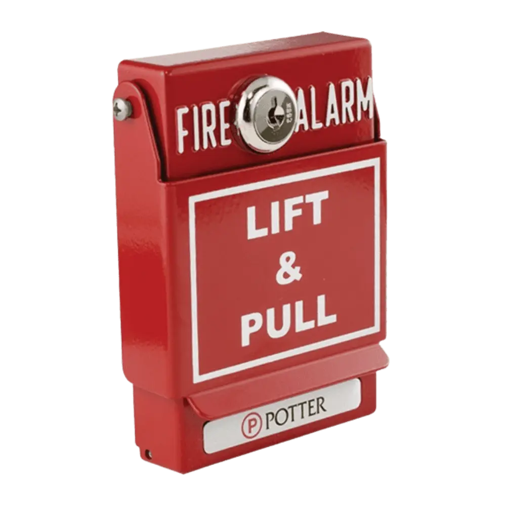 Potter PAD100-PSDA Addressable Dual Action Pull Station by Fredland Supply Company