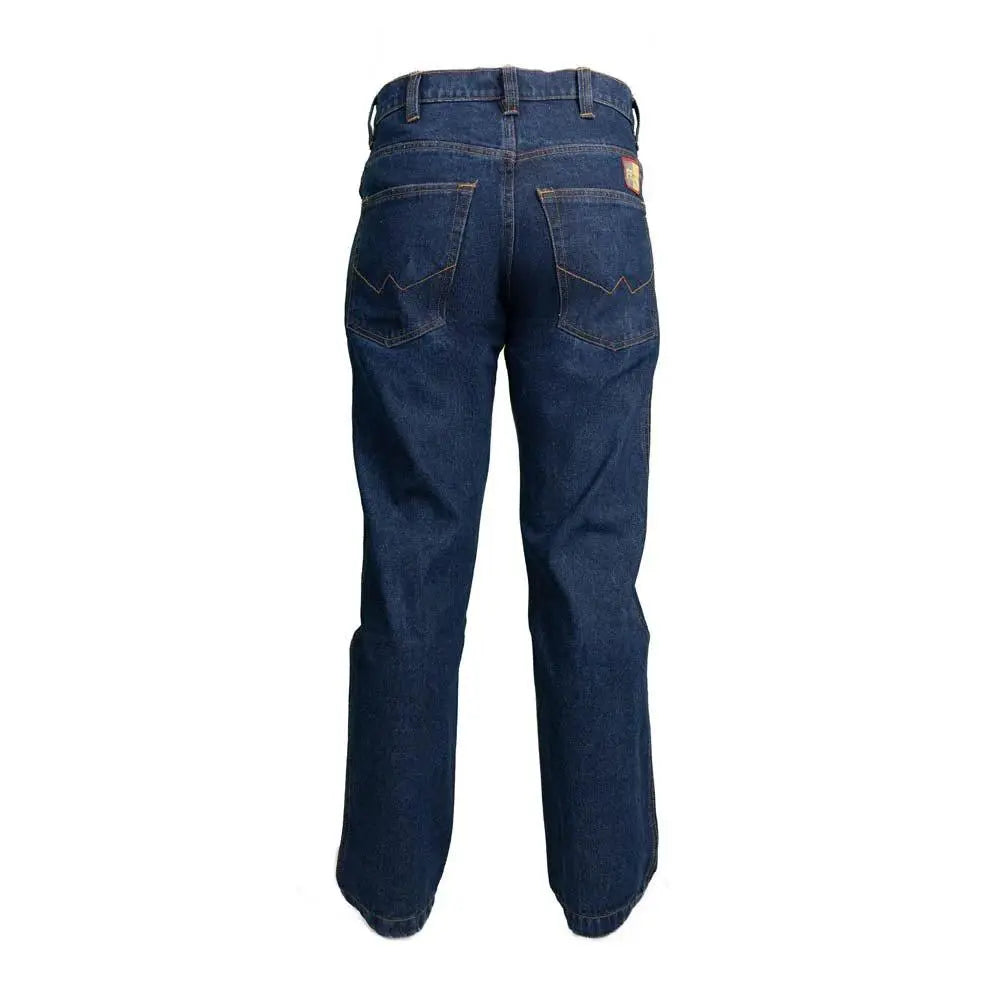 Premium FR Denim Jeans Pant - 100% C - 15 oz - Trendy pocket - Blue Denim Pant by Just In Trend