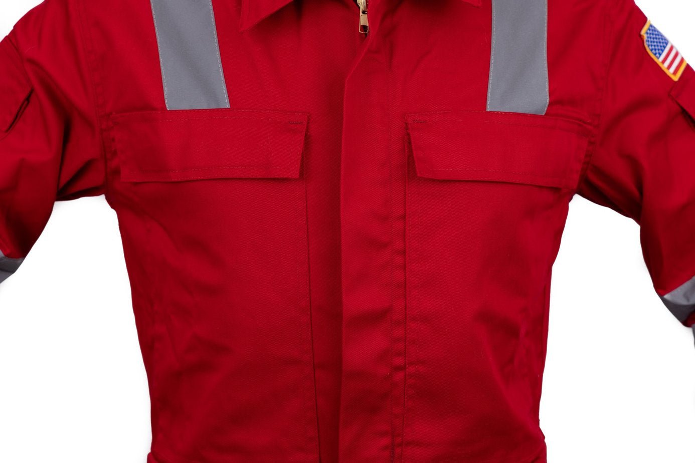 Premium High Visibility Hi Vis Coveralls with Leg Zipper - Fire Protection Parts