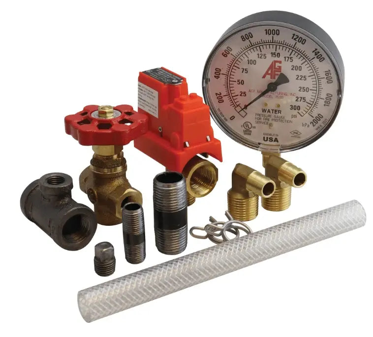 Pressure Relief Kit PRV-L 200PSI 1-1/2 and 2 Inch | AGF TestanDRAIN ...