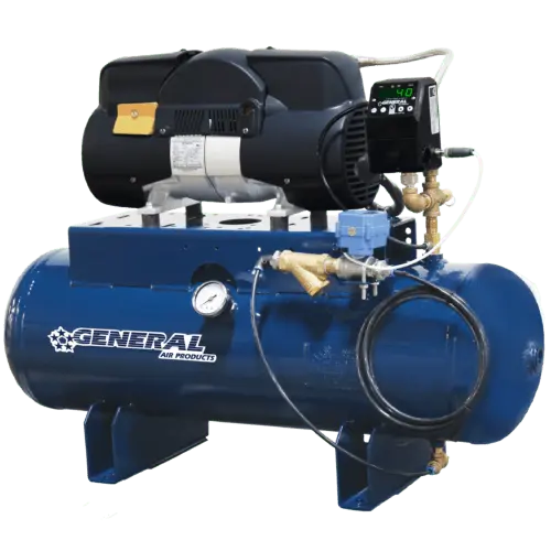 Q Advance Series Quiet Oil-Less Tank Mount Air Compressor by General Air Products