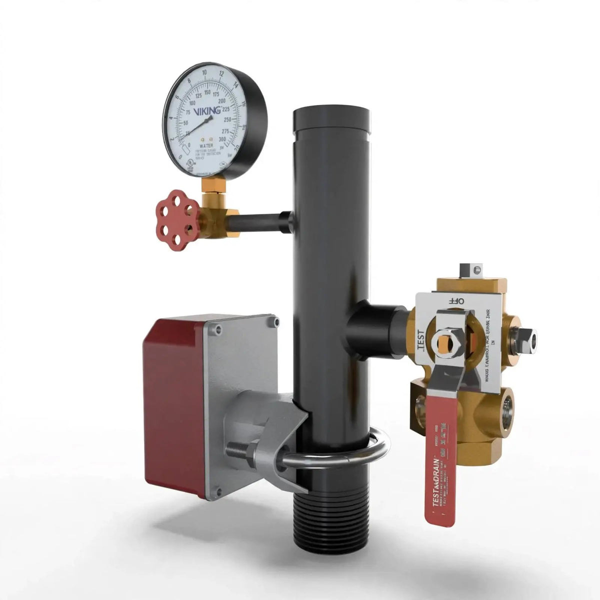 Quick Test Fitting For 6" To 10" Valve Fire Equipment