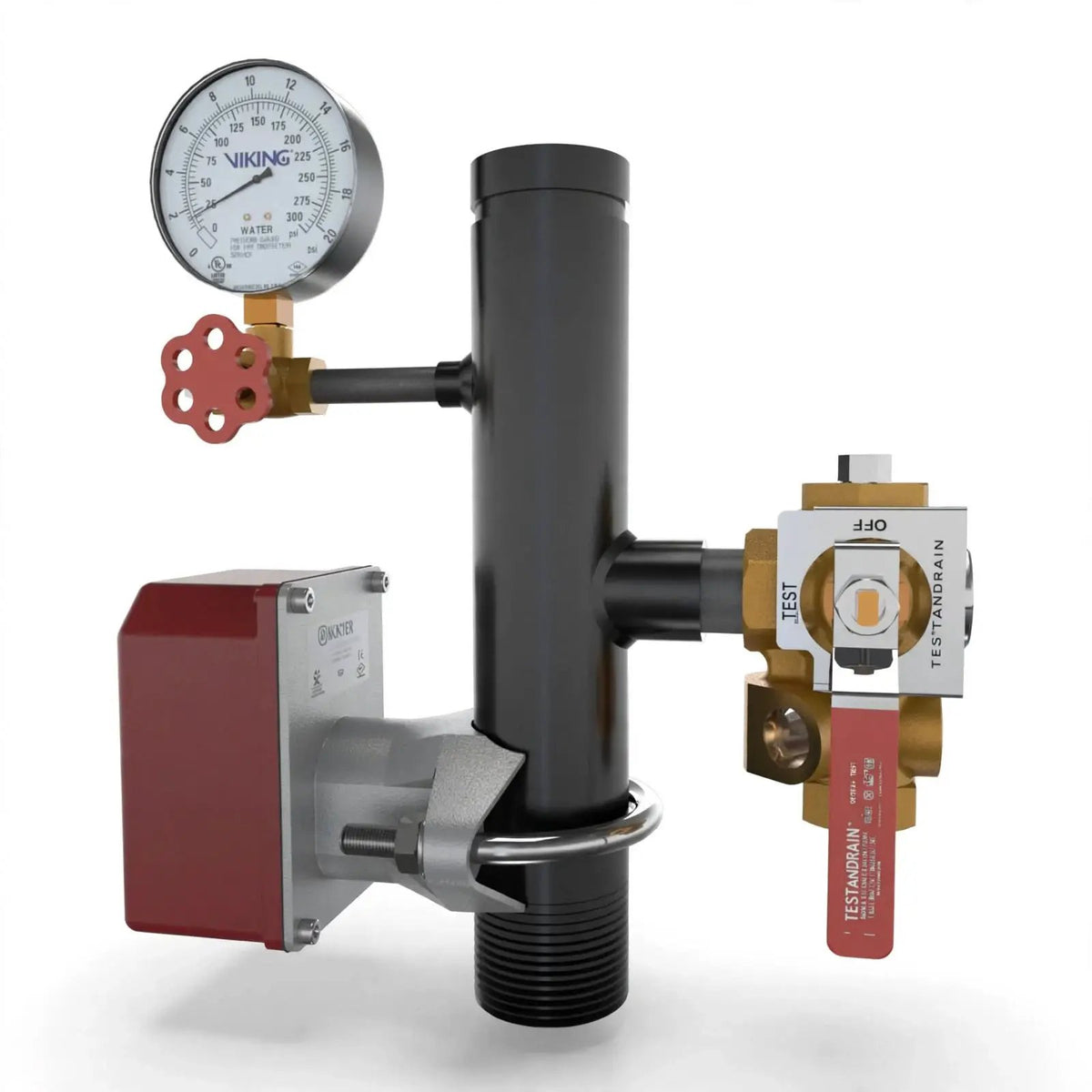 Quick Test Fitting For 6" To 10" Valve Fire Equipment