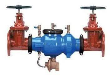 REDUCED PRESSURE ASSEMBLY W/ GROOVED BUTTERFLY VALVE & FLOOD SENSOR - Fire Protection Parts