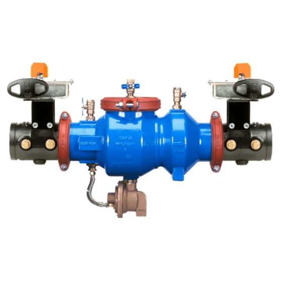 REDUCED PRESSURE ASSEMBLY W/ GROOVED BUTTERFLY VALVE & FLOOD SENSOR - Fire Protection Parts