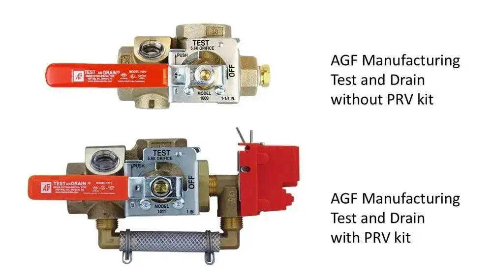 Reliable AG&F Test & Drain for Fire Systems 1011155 by Reliable Sprinkler