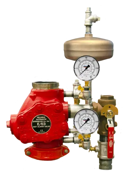 Reliable Alarm Valve Flanged Vertical Fully Assembled Model E 3AFE3VR by Reliable Sprinkler