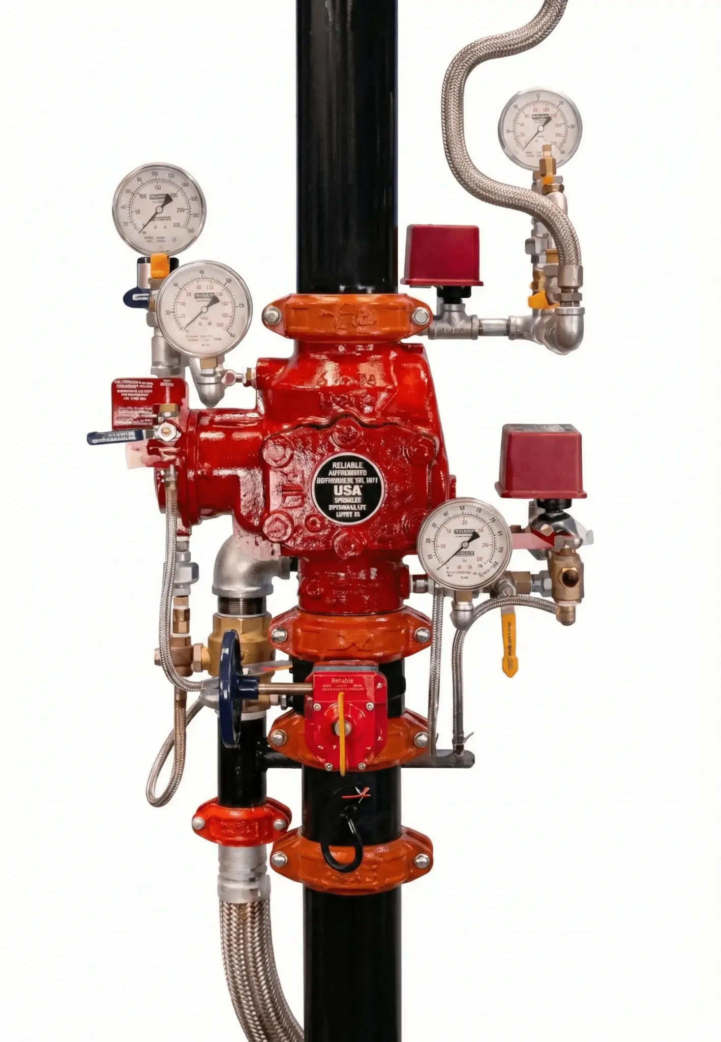 Reliable Automatic 8 Inch Electric Valve Single Trim for Safety by RELIABLE