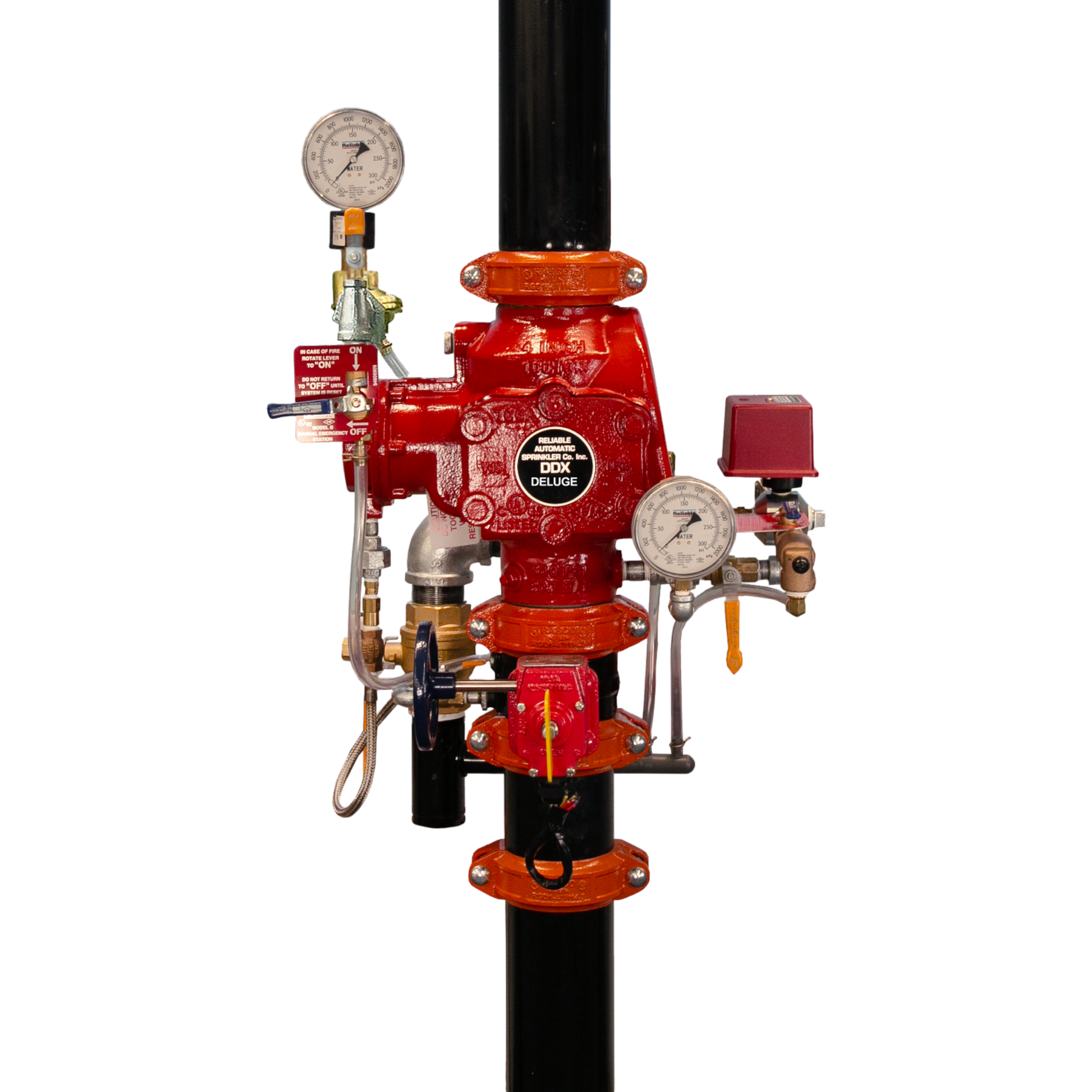 Reliable Deluge Valve DDX Wet Pilot Fully Assembled by Reliable Sprinkler