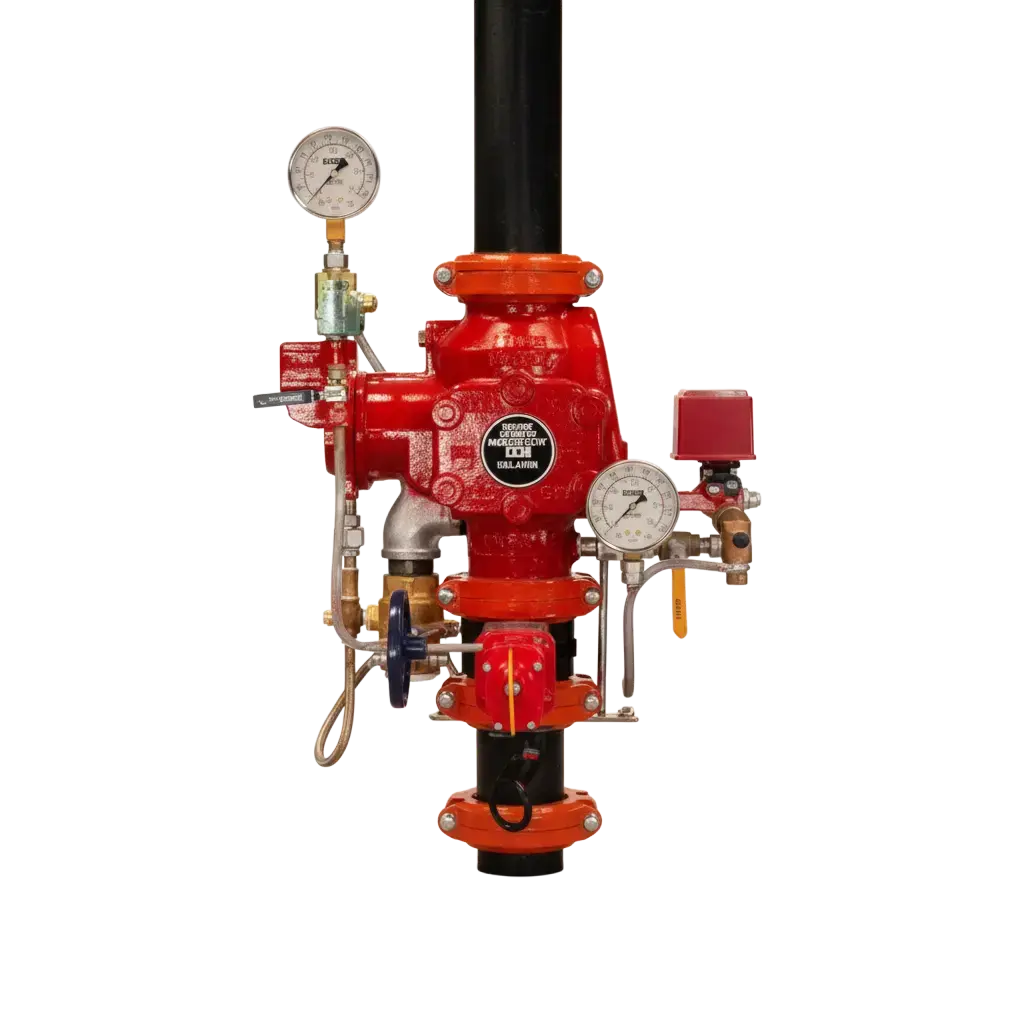 Reliable Deluge Valve Dry Pilot Trim DDX Fully Assembled by Reliable Sprinkler