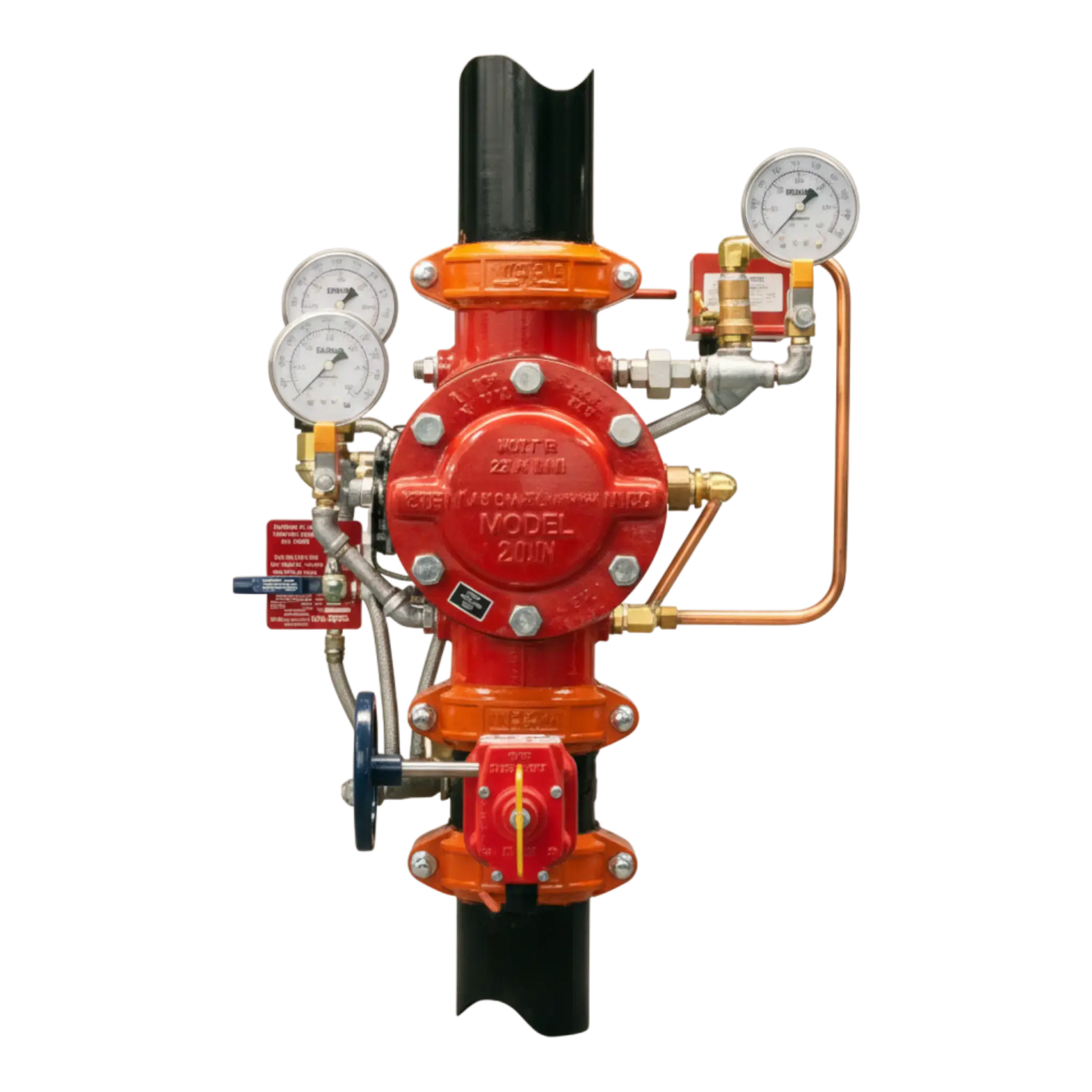 Reliable Deluge Valve Dry Pilot Trim Pre-Assembled 25DDXFDPR by Reliable Sprinkler