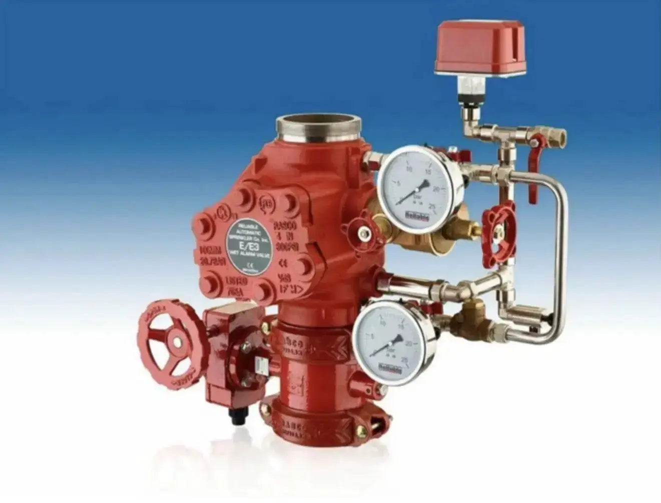 Reliable Fire Alarm Valve E3 Grooved Connection 4AGGR by Reliable Sprinkler