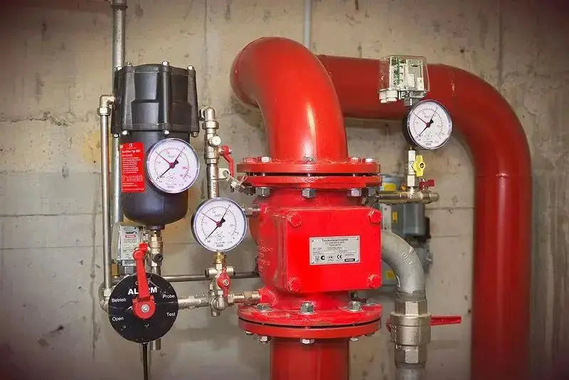 Reliable Fire Alarm Valve E3 Grooved Connection 4AGGR by Reliable Sprinkler