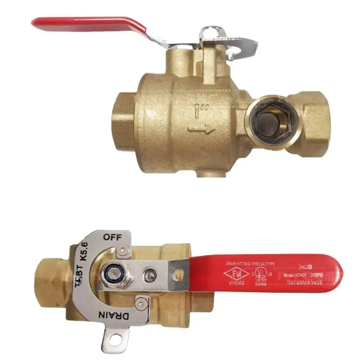 Reliable Fire System Test & Drain Valve 1000155 AG&F by Reliable Sprinkler