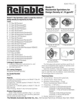 Reliable FP Push-On Escutcheon by Reliable Sprinkler
