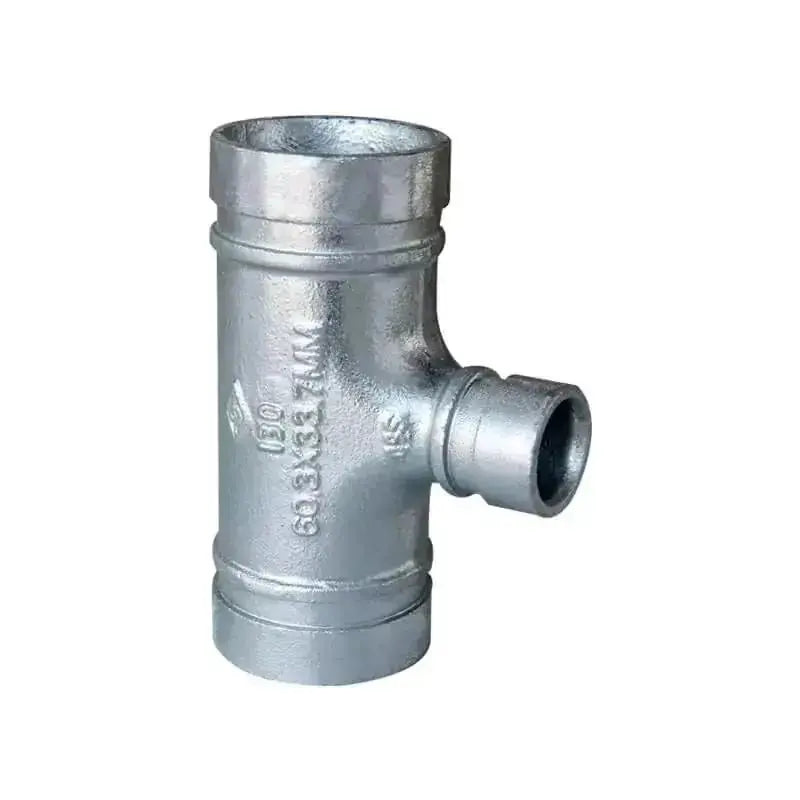 Reliable Grooved Reducing Tee Galvanized for Fire Systems 884TRG by Reliable Sprinkler