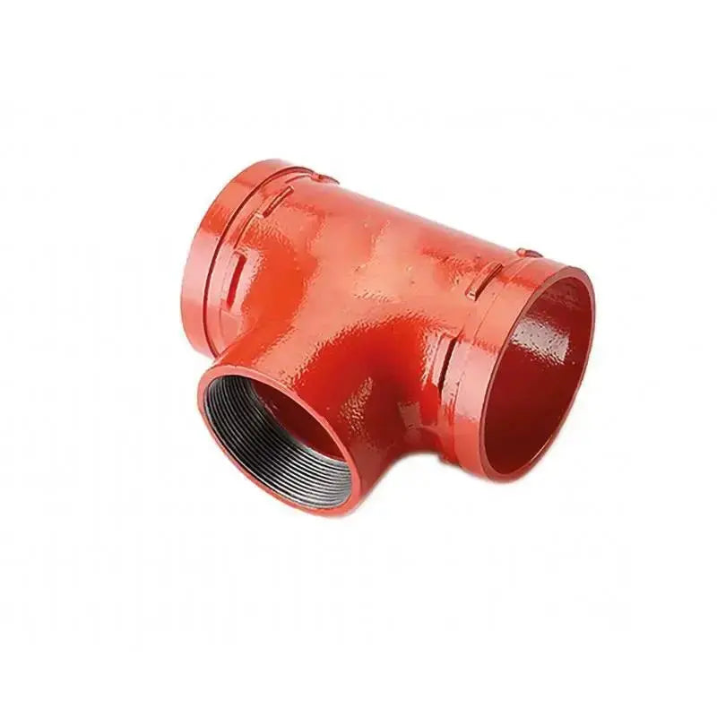 Reliable Grooved Reducing Tee | Painted Fire Safety 6625RTR by Reliable Sprinkler