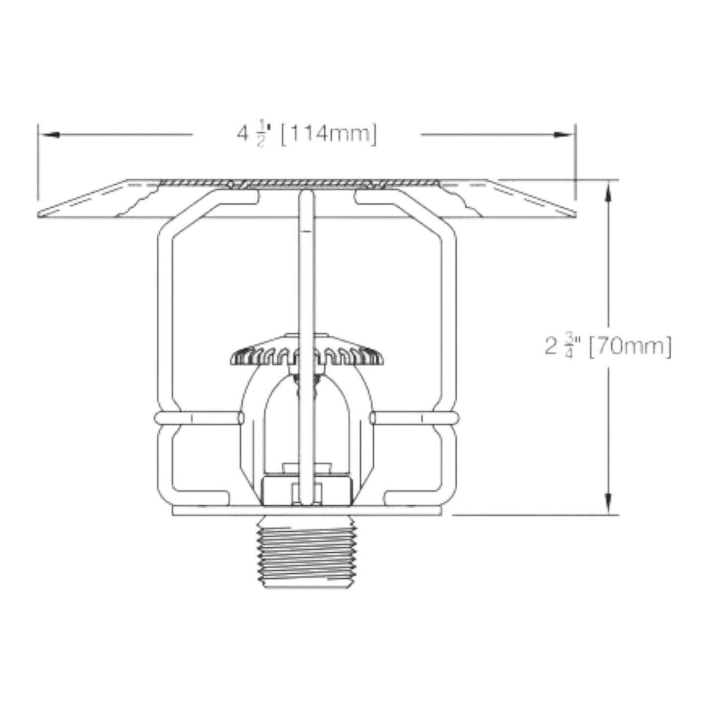 Reliable Fire Sprinkler Guard Shield 3 1/4" Protection Fire Protection Reliable Sprinkler Fire Protection Parts Reliable Fire Sprinkler Guard Shield 3 1/4"