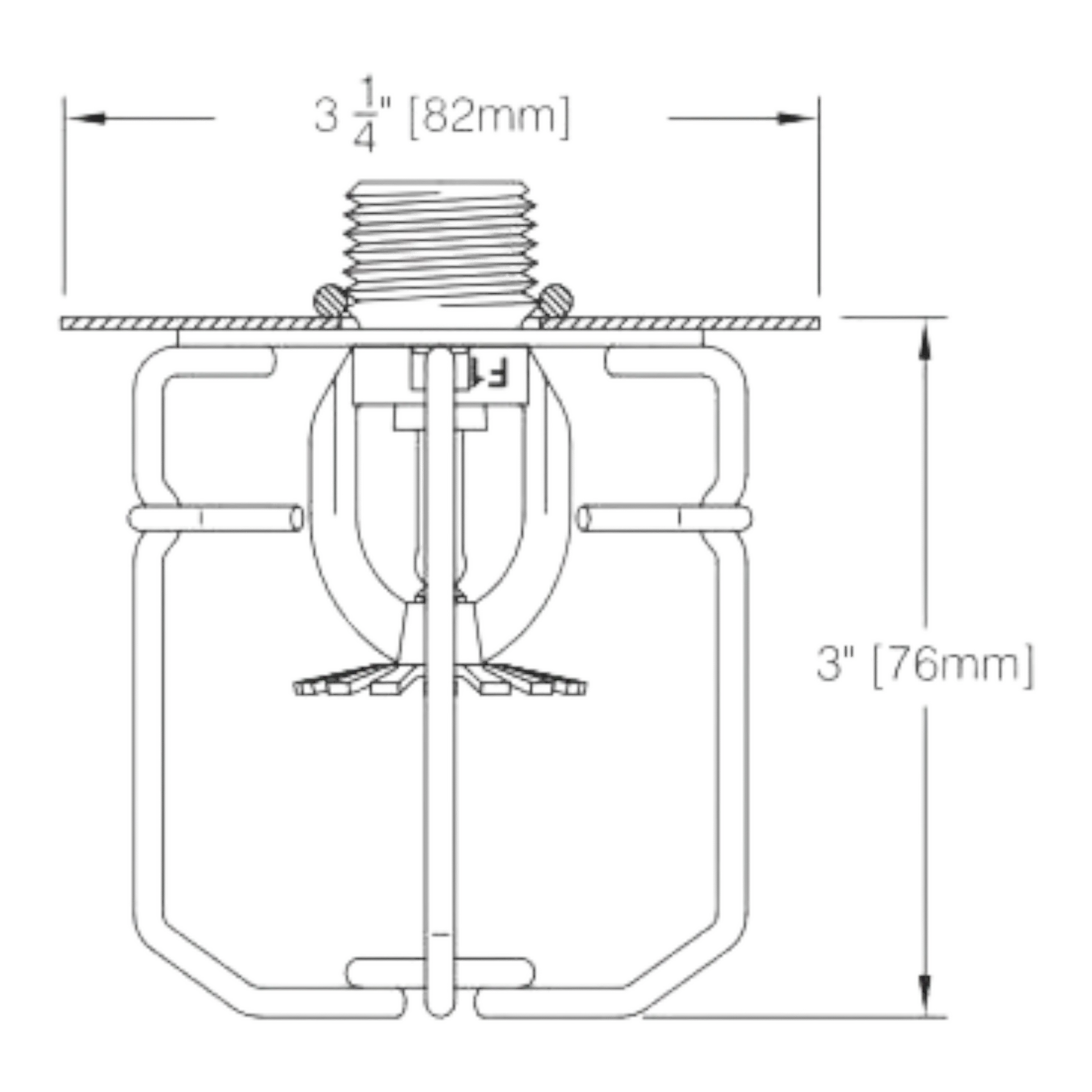 Reliable Fire Sprinkler Guard Shield 3 1/4" Protection Fire Protection Reliable Sprinkler Fire Protection Parts Reliable Fire Sprinkler Guard Shield 3 1/4"