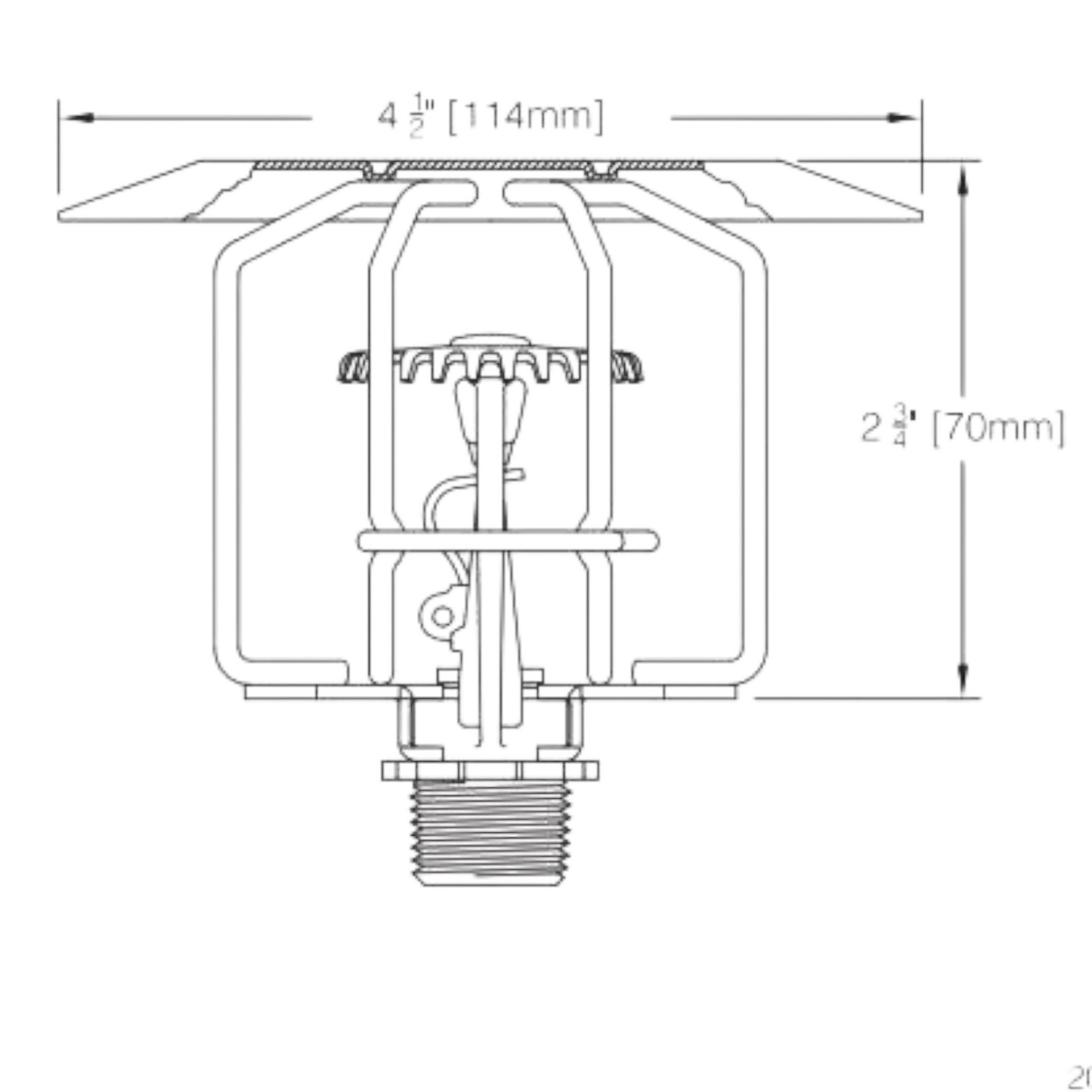 Reliable Fire Sprinkler Guard Shield 3 1/4" Protection Fire Protection Reliable Sprinkler Fire Protection Parts Reliable Fire Sprinkler Guard Shield 3 1/4"
