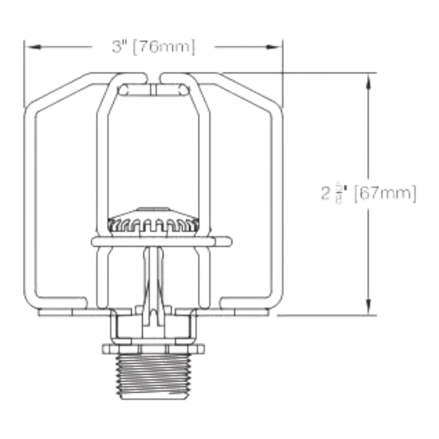 Reliable Fire Sprinkler Guard Shield 3 1/4" Protection Fire Protection Reliable Sprinkler Fire Protection Parts Reliable Fire Sprinkler Guard Shield 3 1/4"