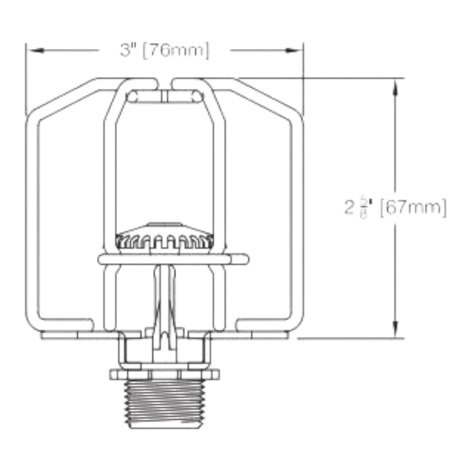 Reliable Fire Sprinkler Guard Shield 3 1/4" Protection Fire Protection Reliable Sprinkler Fire Protection Parts Reliable Fire Sprinkler Guard Shield 3 1/4"