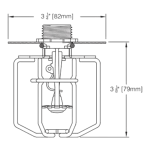 Reliable Fire Sprinkler Guard Shield 3 1/4" Protection Fire Protection Reliable Sprinkler Fire Protection Parts Reliable Fire Sprinkler Guard Shield 3 1/4"