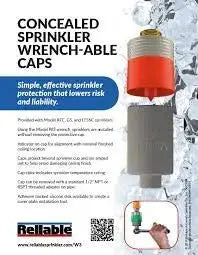 Reliable Wrench W3 G5, RFC, LT56C with Wrenchable Cap, Socket (W3) by Reliable Sprinkler