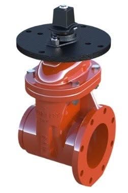RESILIENT WEDGE NRS GATE VALVE W/ POST PLATE - Fire Protection Parts