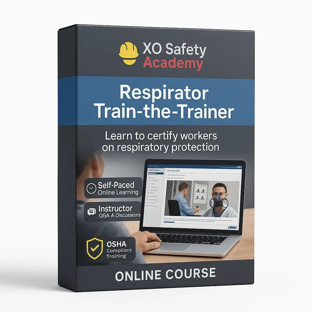 Respirator Safety Train The Trainer Online Course by XO Safety