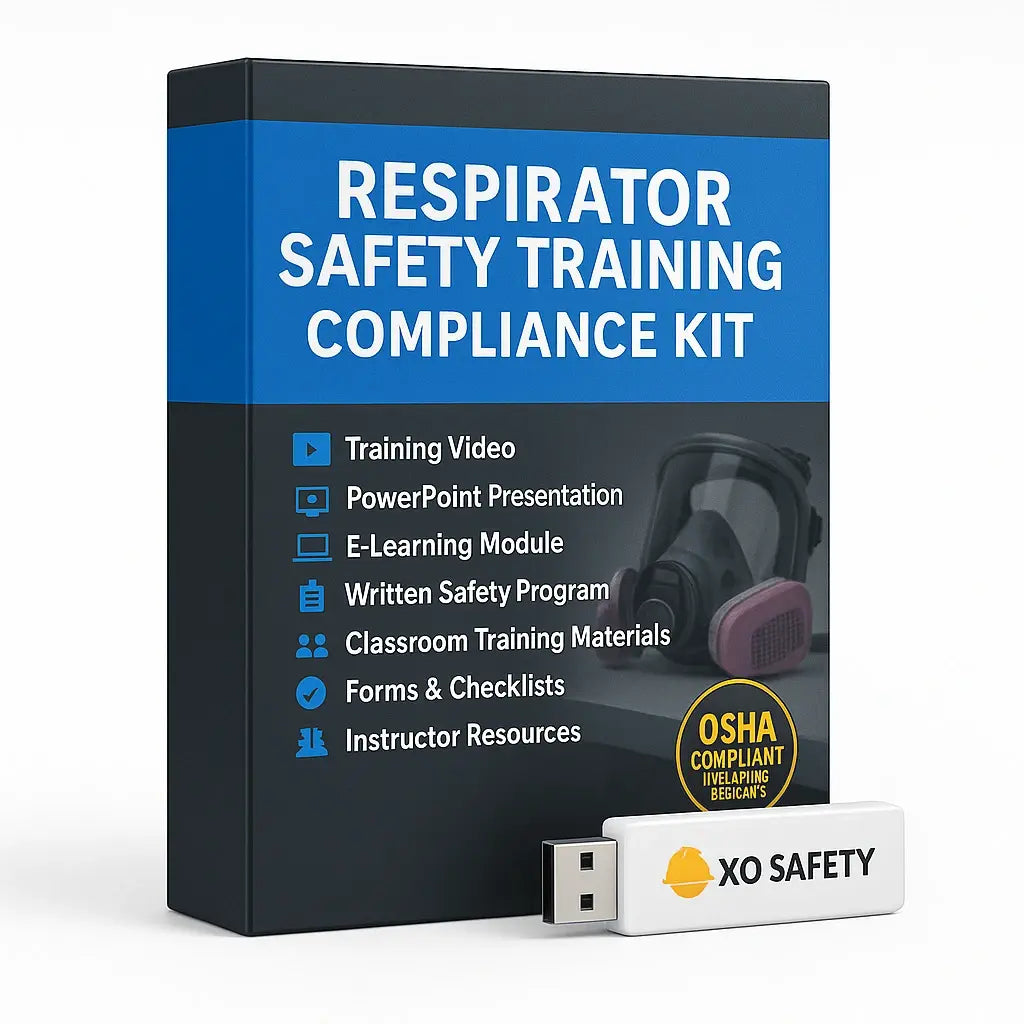 Respirator Safety Training Compliance Kit by XO Safety