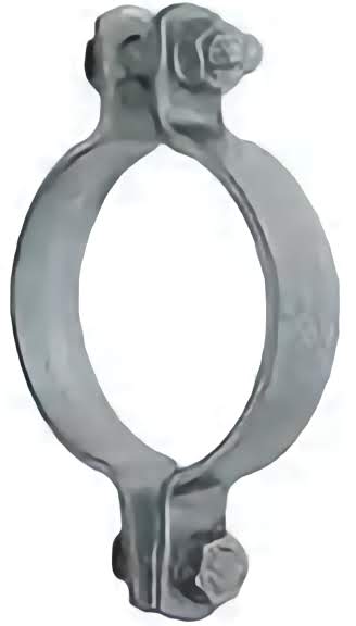 2" Black Steel Medium Pipe Clamp for Fire Protection Systems