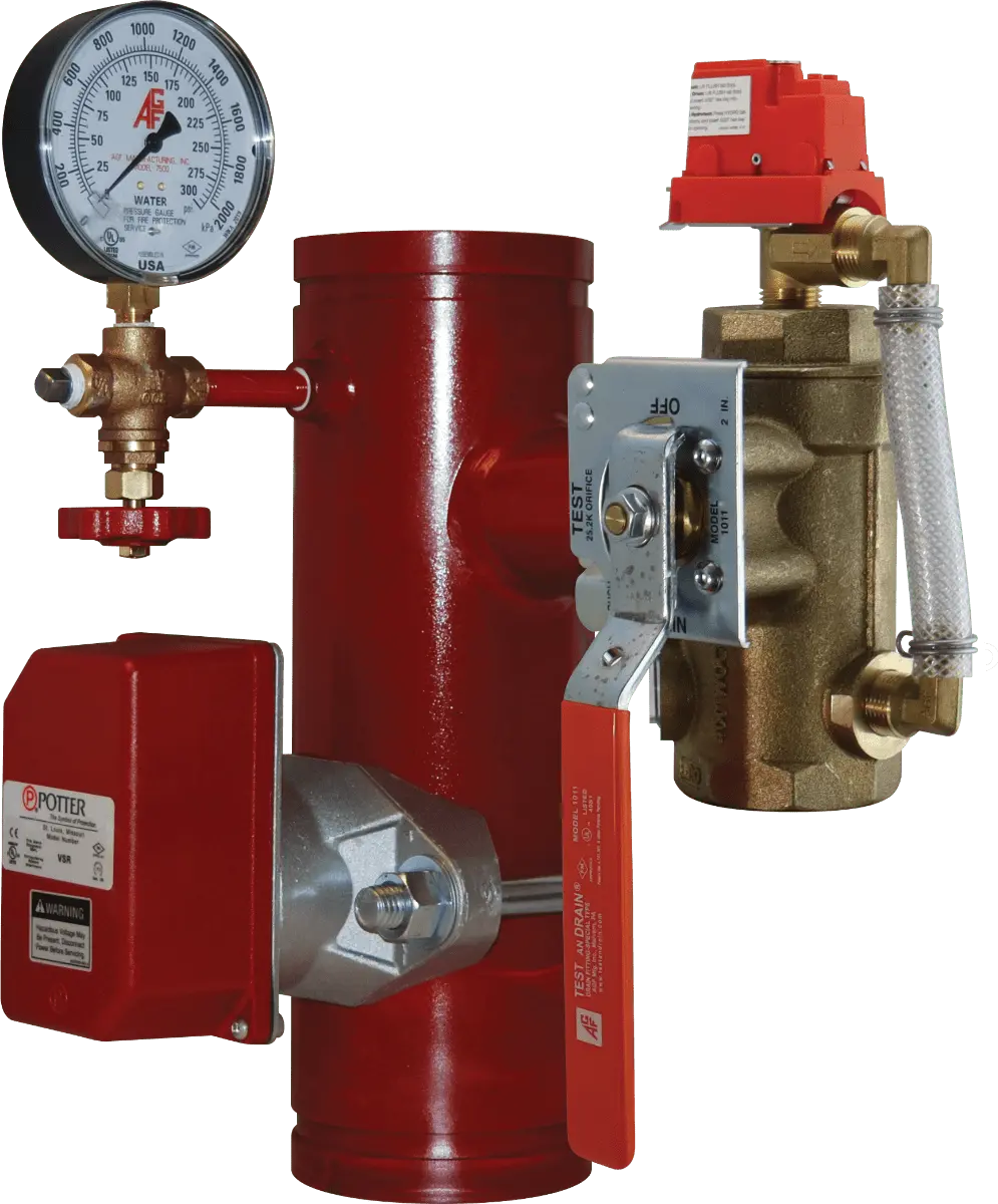 Fire Protection Riser Support RiserPACK M8611 Corner Riser Manifold System Fire Protection AGF
