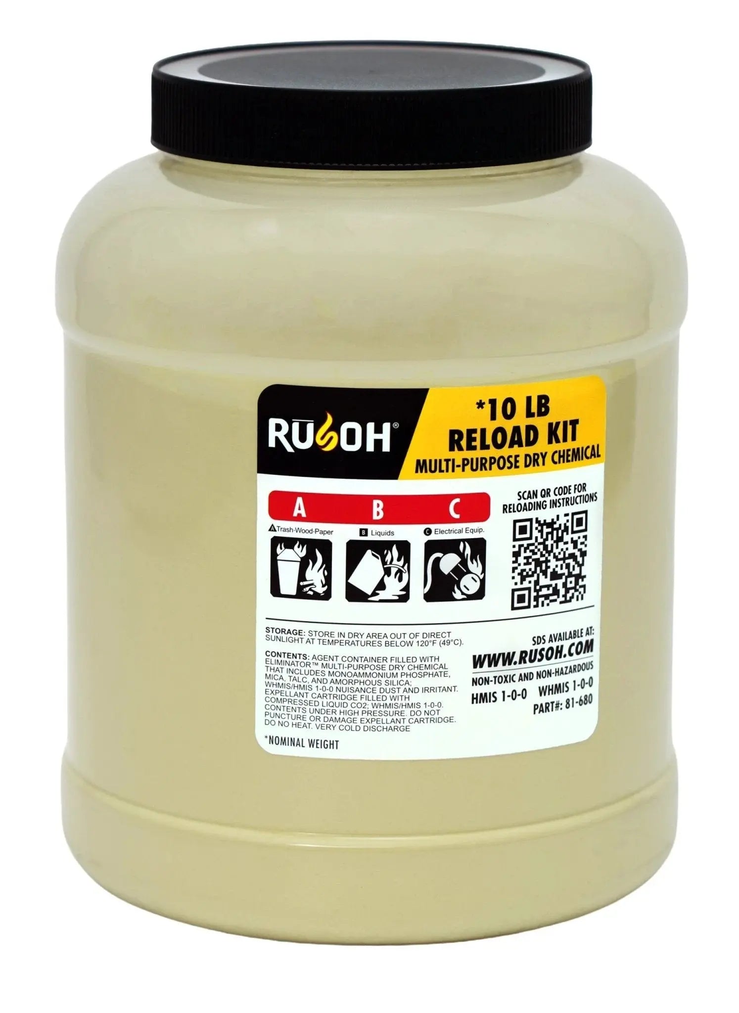 Rusoh Eliminator 10lb Reloading Kit | Fire Safety - Rusoh Portable