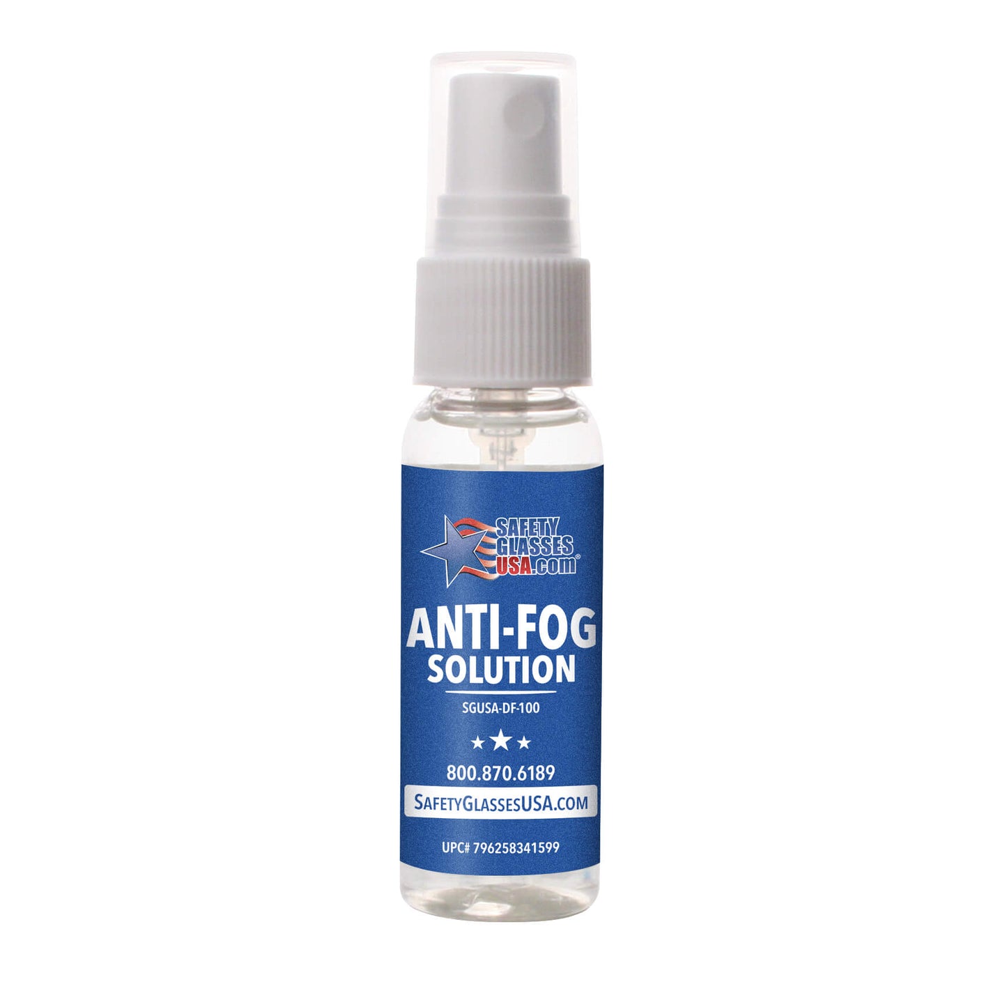Safety Glasses USA DEFOGIT Anti - Fog Spray Kit For Glasses Made In USA - Fire Protection Parts