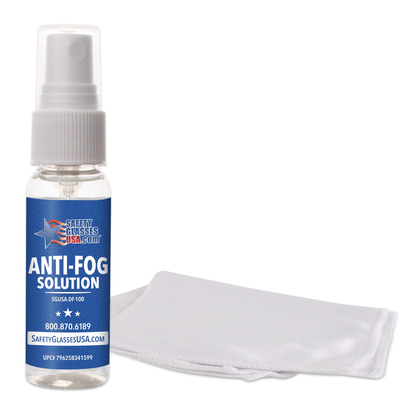 Safety Glasses USA DEFOGIT Anti - Fog Spray Kit For Glasses Made In USA - Fire Protection Parts