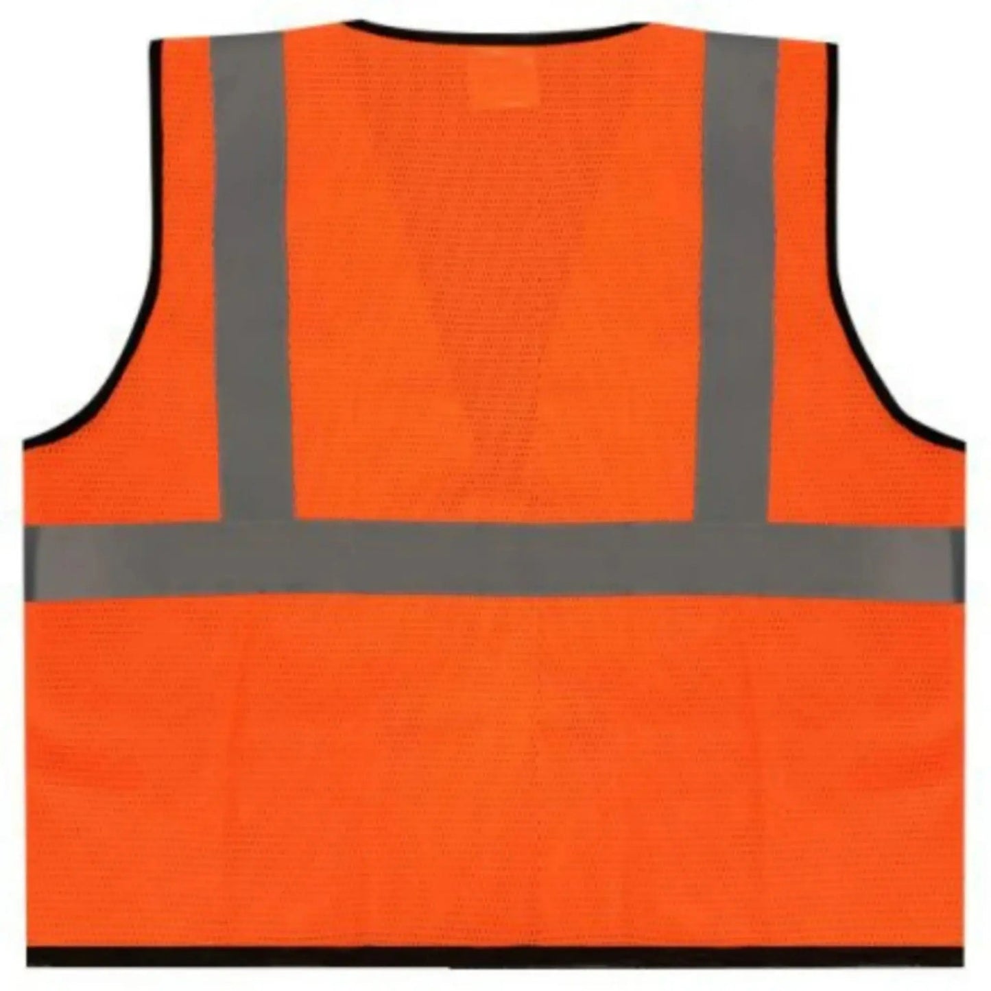 Safety Main 05EAMO Economy Vest, Class 2, All Mesh, Hi - Vis Orange, Pack of 10 - Fire Protection Parts