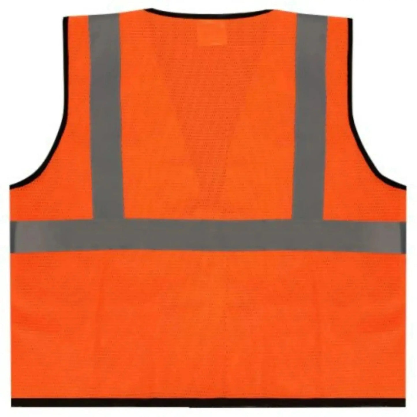 Safety Main 05EAMO Economy Vest, Class 2, All Mesh, Hi-Vis Orange, Pack of 3 by Enviro Safety Products