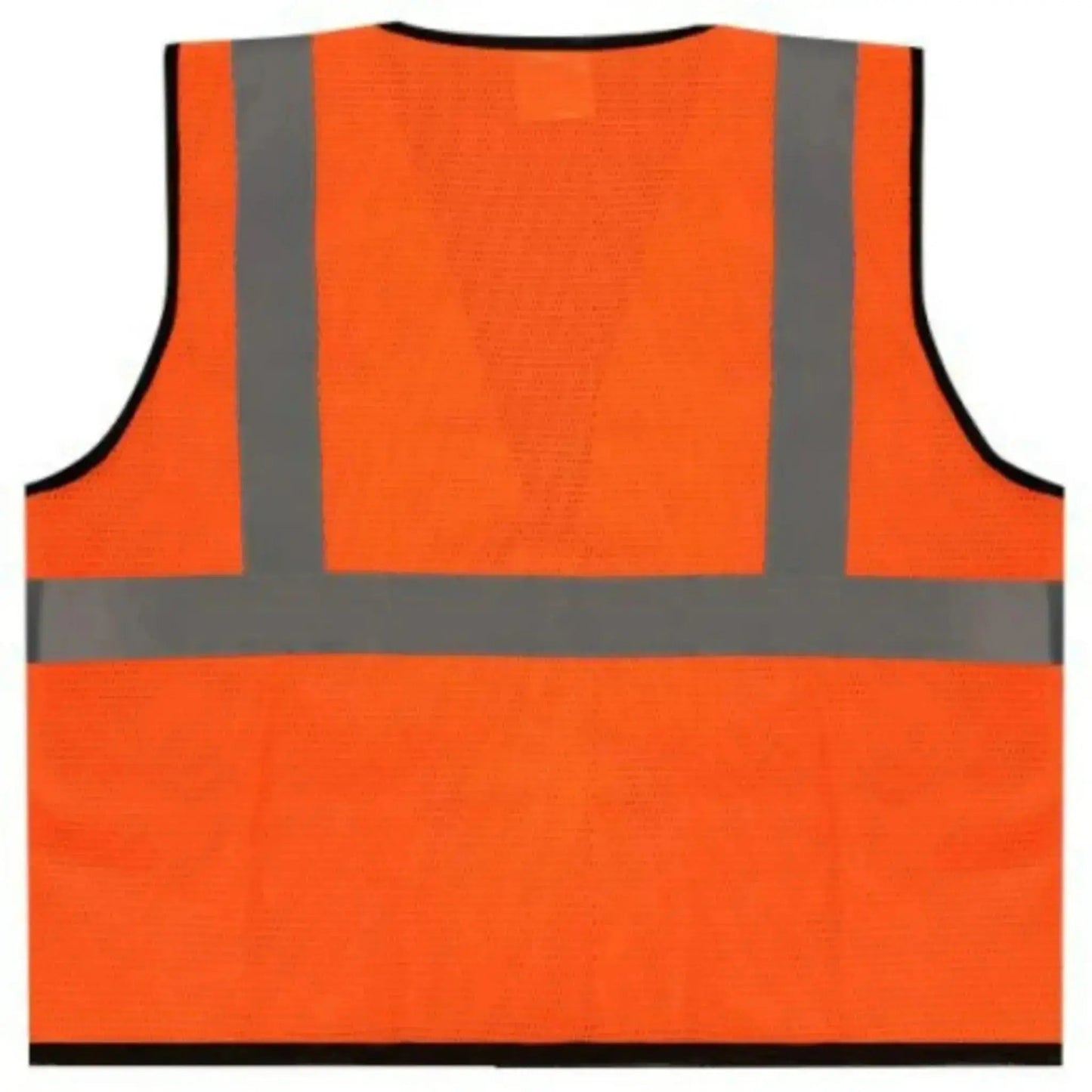 Safety Main 05EAMO Economy Vest, Class 2, All Mesh, Hi - Vis Orange, Pack of 5 - Fire Protection Parts