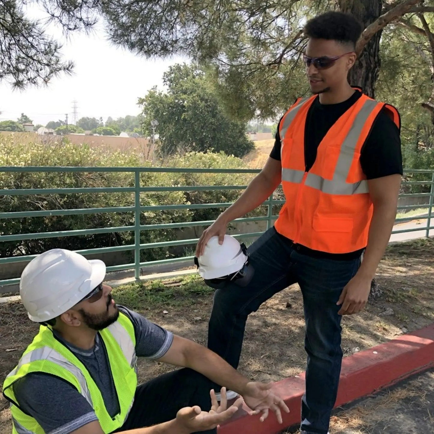 Safety Main 05EAMYZ Economy Vest, Class 2, All Mesh, Hi - Vis Yellow, Pack of 5 - Fire Protection Parts