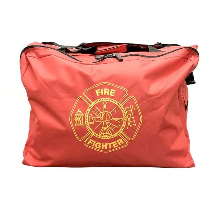 Safety Main BRLBC - 15017 Deluxe Firefighter Gear Bag, Red, 1 Each - Fire Protection Parts
