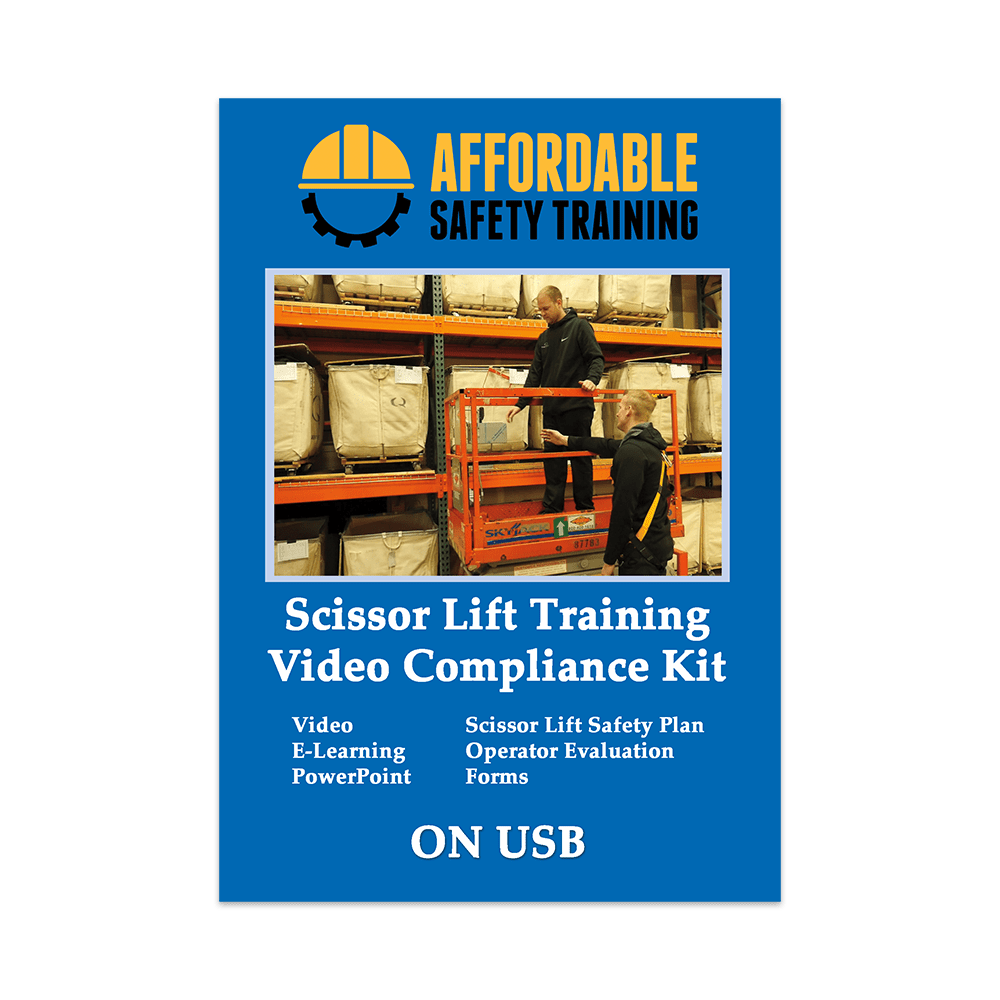 Scissor Lift Operator Training Video Compliance Kit - Fire Protection Parts