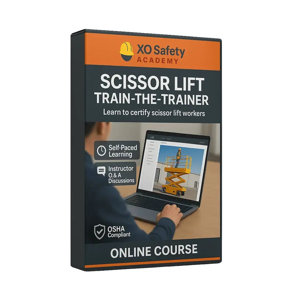 Scissor Lift Train The Trainer Online Course by XO Safety