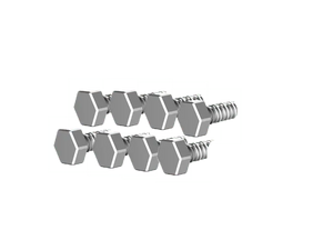 SCW HHC 3/4"-10 X 1-1/2" Steel Fire Protection Component Replacement Parts Viking Fire Protection Parts SCW HHC Steel Fire Protection Component - Viking Standard