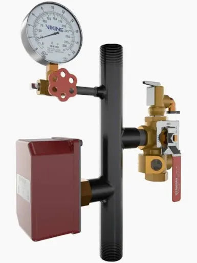 Viking 6" EasyPac Commercial Riser for Fire Sprinkler Systems by Viking