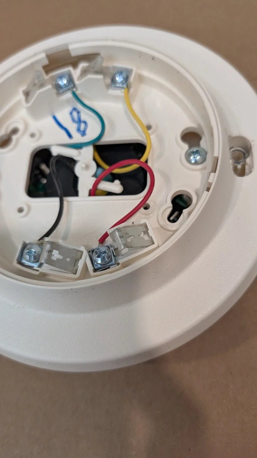 Siemens ADBH - 11 Audible Fire Detector Mounting Base - Used - Fire Protection Parts